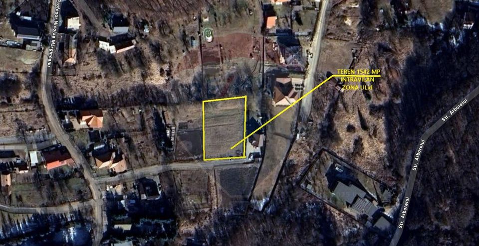 Teren de vanzare în Faget 1542 mp cu panorama