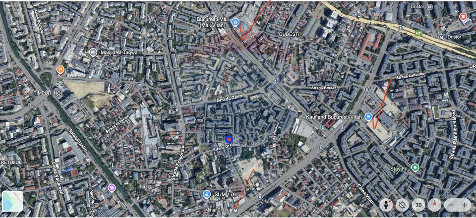 De inchiriat garsoniera în zona Vitan Mall