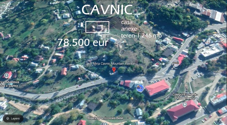3 room House / Villa for sale, Central area