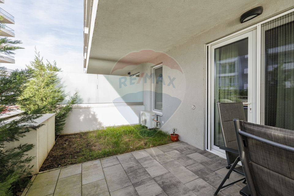 Lebada Lake - Garsonieră cu GRĂDINĂ proprie+parcare, ideal Airbnb