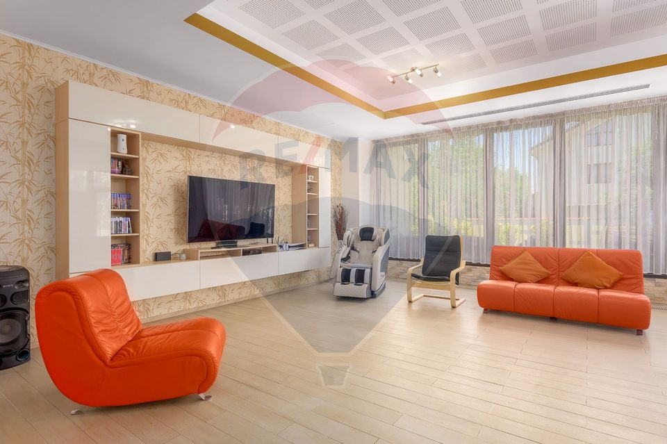 Luxury mediterranean villa | Pipera | Piscina & Foisor |  teren 1000mp