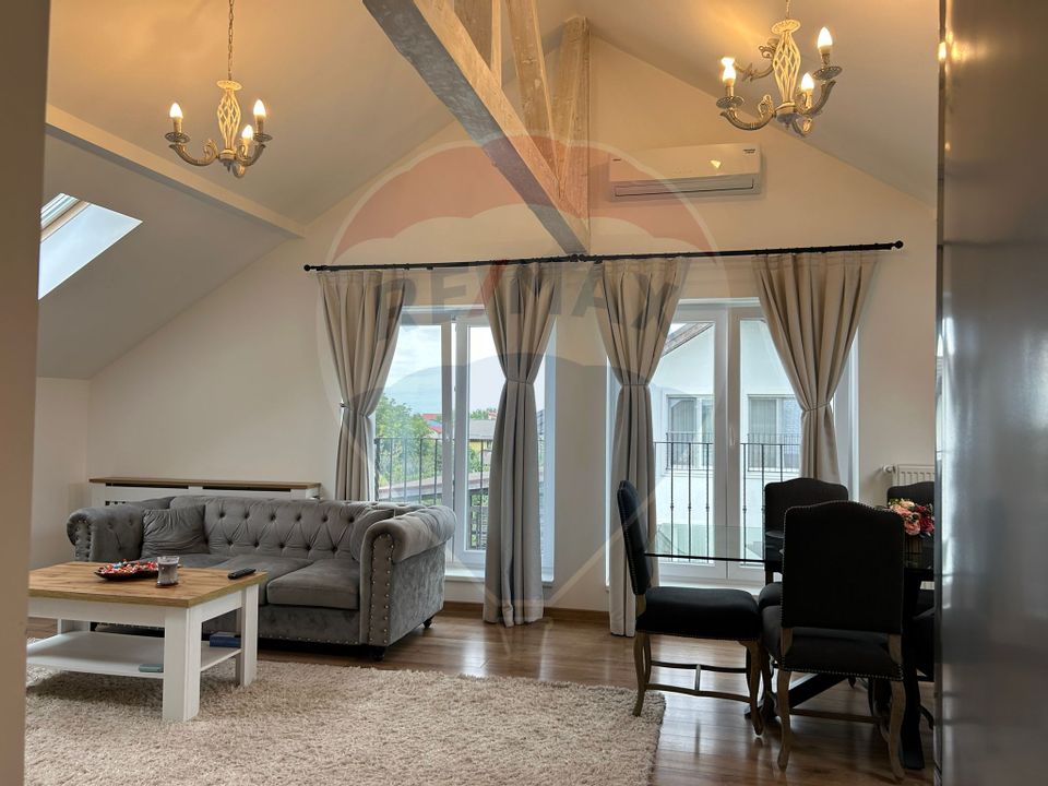 Apartament 3 cam, Otopeni 1km de M 6-1 Mai, 2 loc parcare+100 m curte