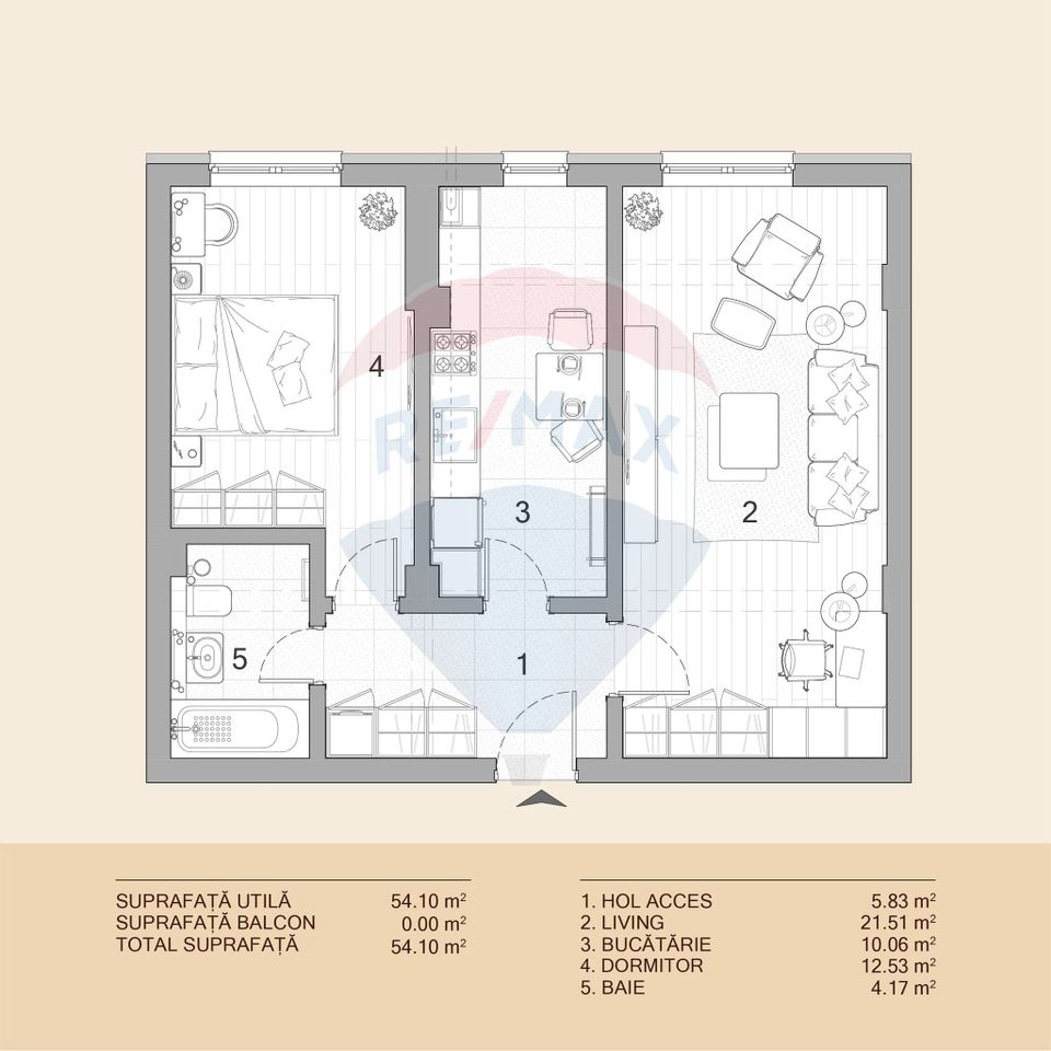 Apartament Premium, 2 Camere, de Vânzare, ULTRACENTRAL - IAȘI