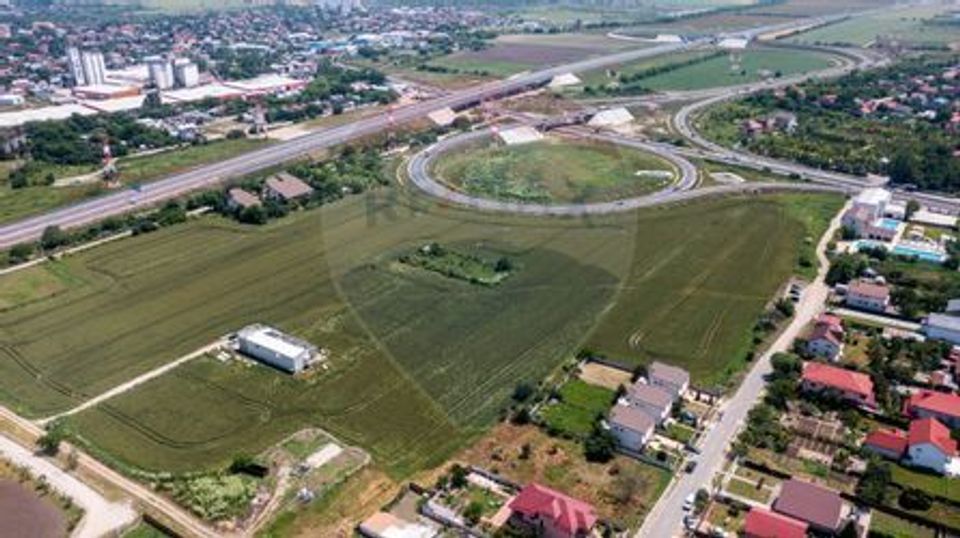 Vanzare teren intravilan in Bragadiru, zona "La 3 Viraje"