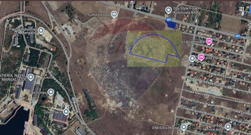 Land 13,483sqm Mangalia / Strada Titu Maiorescu