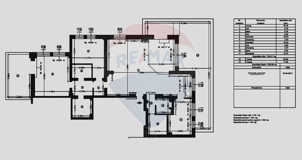 Apartament 3 camere cu terasa 60 mp, Nordului/Herestrau