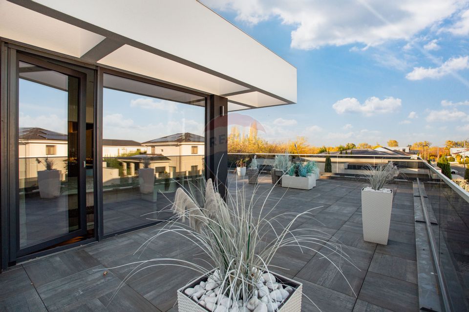 Vilă de lux stil mediteranian de vânzare zona Aradul Nou-Tabacovici