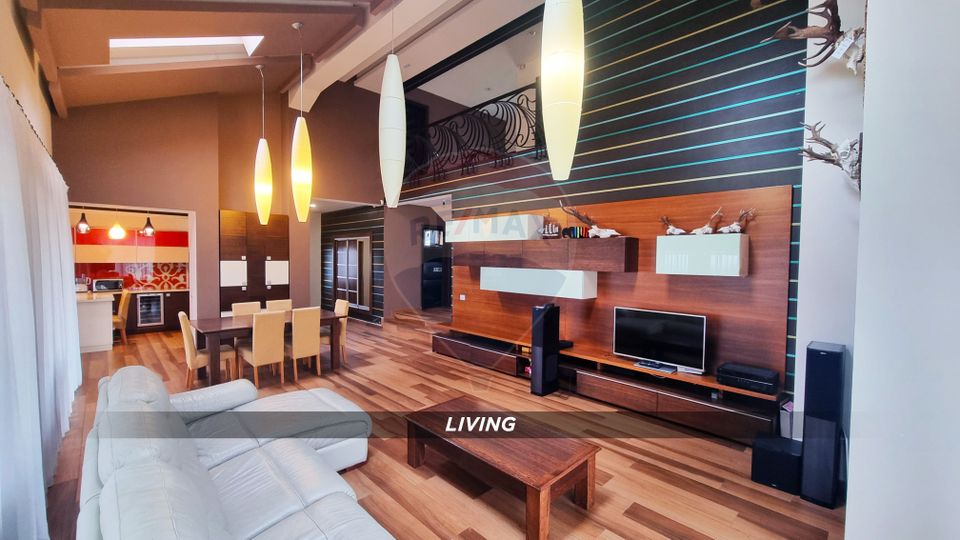 Casă la cheie, proprietate deosebită în Buzești, P+E și teren 3657 mp