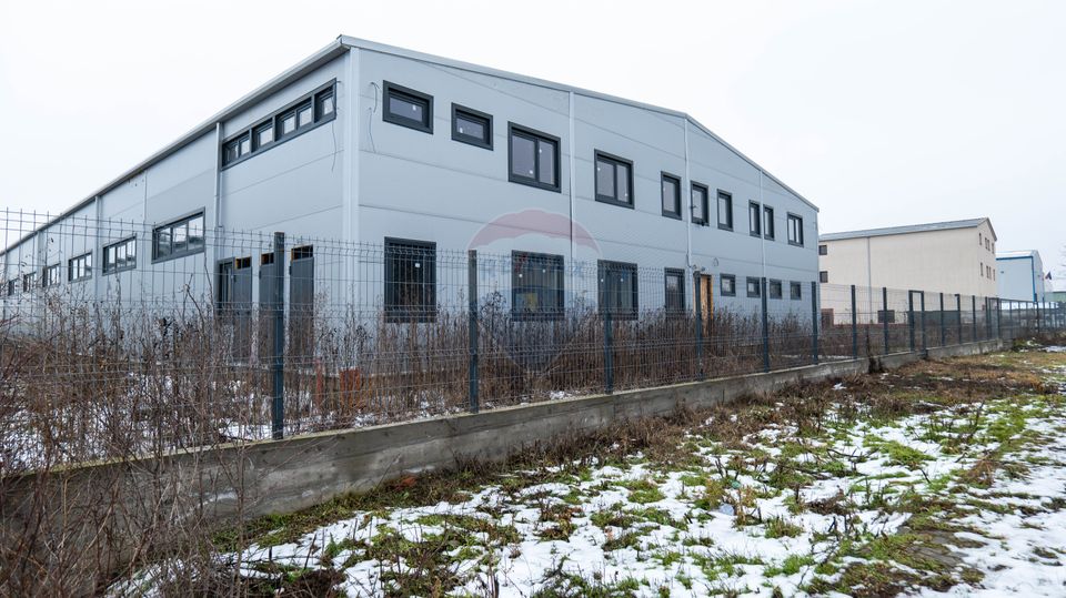 Hala de închiriat 1.800 mp cu teren 5.000 mp - Acces rapid la centura