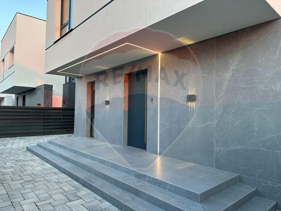 Vila moderna de inchiriat cu 5 camere, prima inchiriere