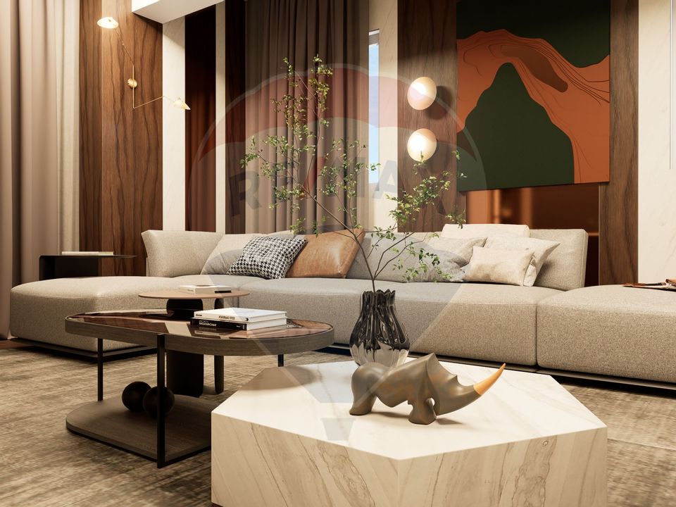 4 room Apartment for sale, Semicentral area