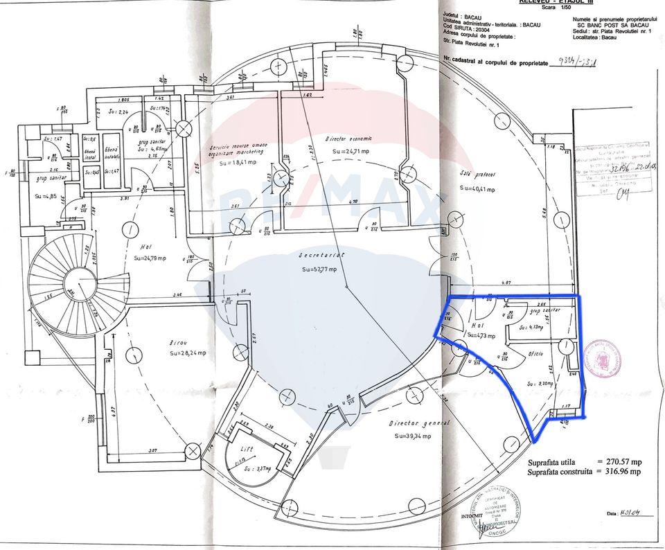 18sq.m Office Space for rent, Ultracentral area