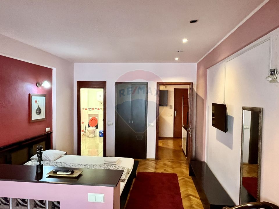 Garsonieră spațioasă - Piața Romană, vedere spre ASE, disponibila acum