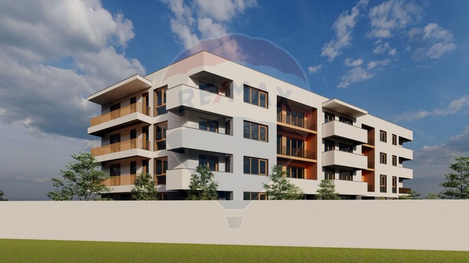 Apartament 2 camere de vanzare 70.42 mp + balcon 9.52mp