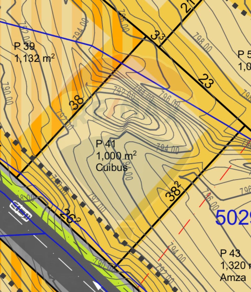 Land 1,000sqm Salicea / Strada Moara de vant