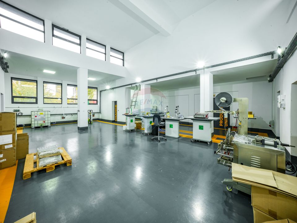 Vanzare Spatiu industrial Clasa A, 895 mp + teren 2.880 mp, Ploiești