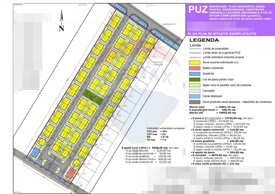 Project - Ensemble of villas WITH AUTHORIZATION on 2 ha in Otopeni