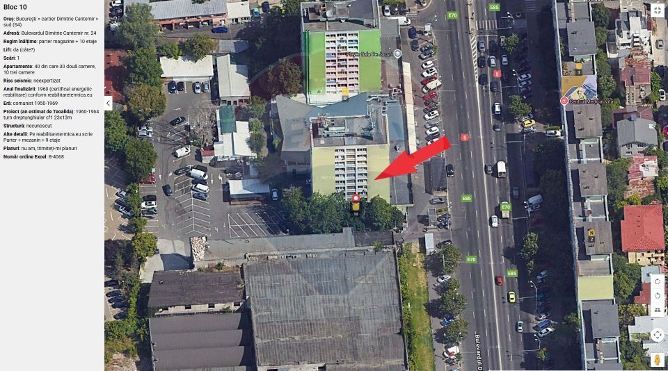 2 room Apartment for sale, Cantemir area