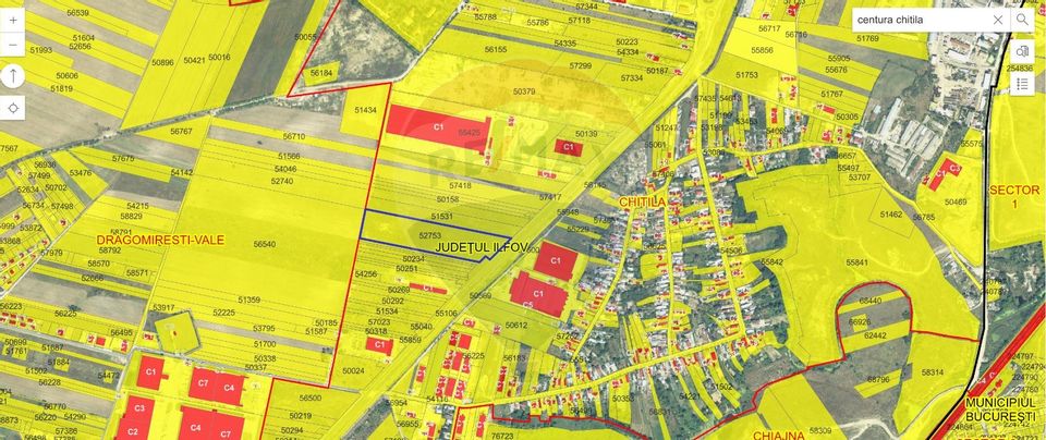 Land 35,000sqm Chitila / Soseaua De Centura