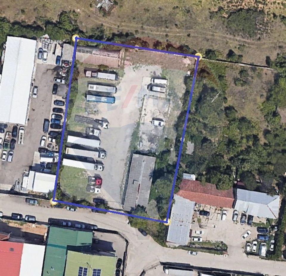 TEREN - 3536 mp -deschidere 48 m,  Centura de nord - Bariera Valcii