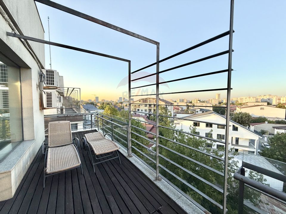 De inchiriat | Apartament cu 3 camere și terasa | Domenii