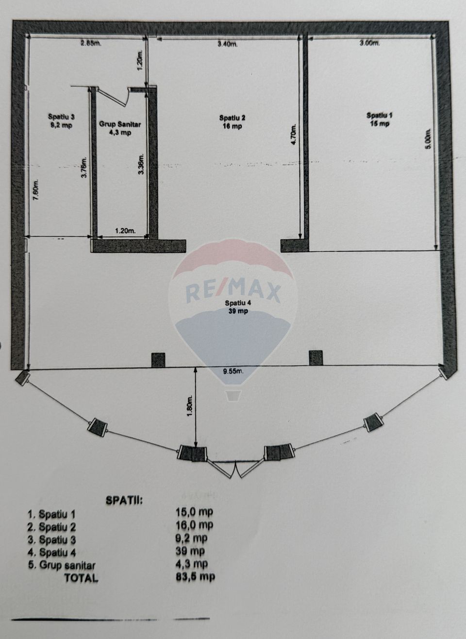 Spațiu comercial | 83 mp | Vanzare | Alba Iulia | comision 0%