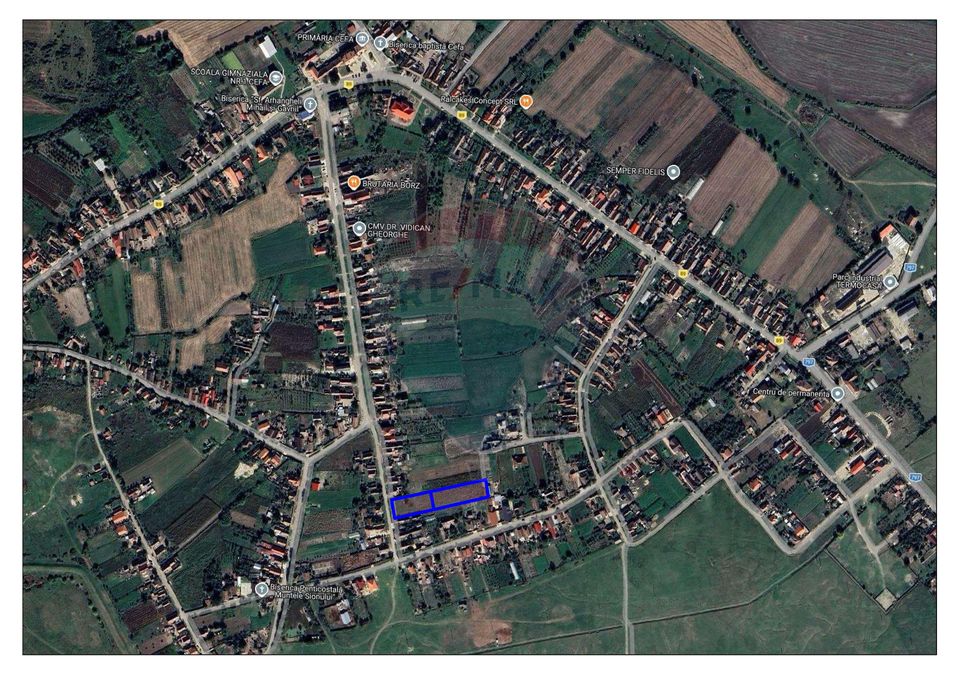 De vânzare teren intravilan, 3,775 mp, Cefa