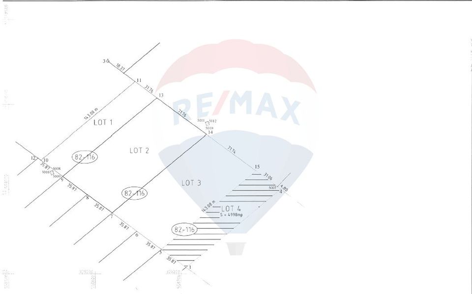 Land 5,000sqm Drumul Dealul Caselor