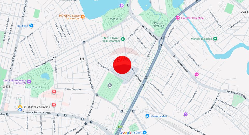 Spatiu comercial 500mp open space Teiul Doamnei - Colentina