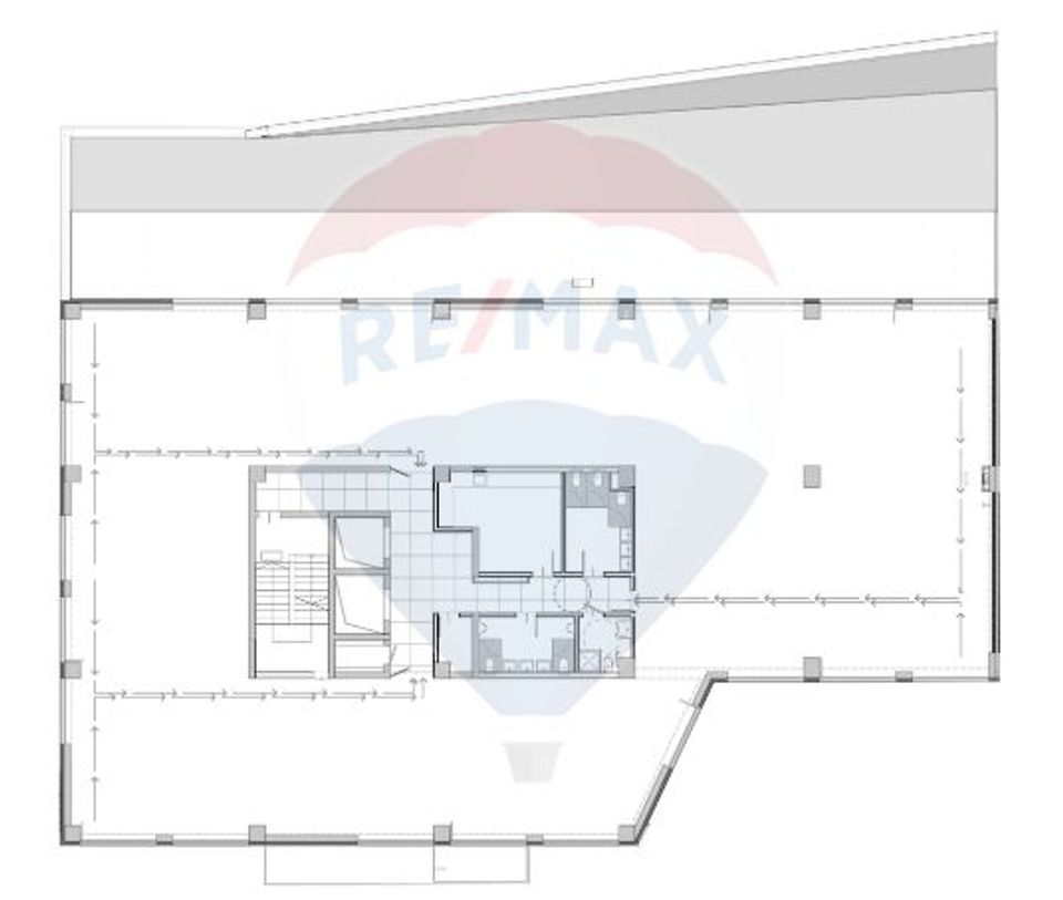 Spațiu de birouri de 674.1mp de vânzare în zona Manastur