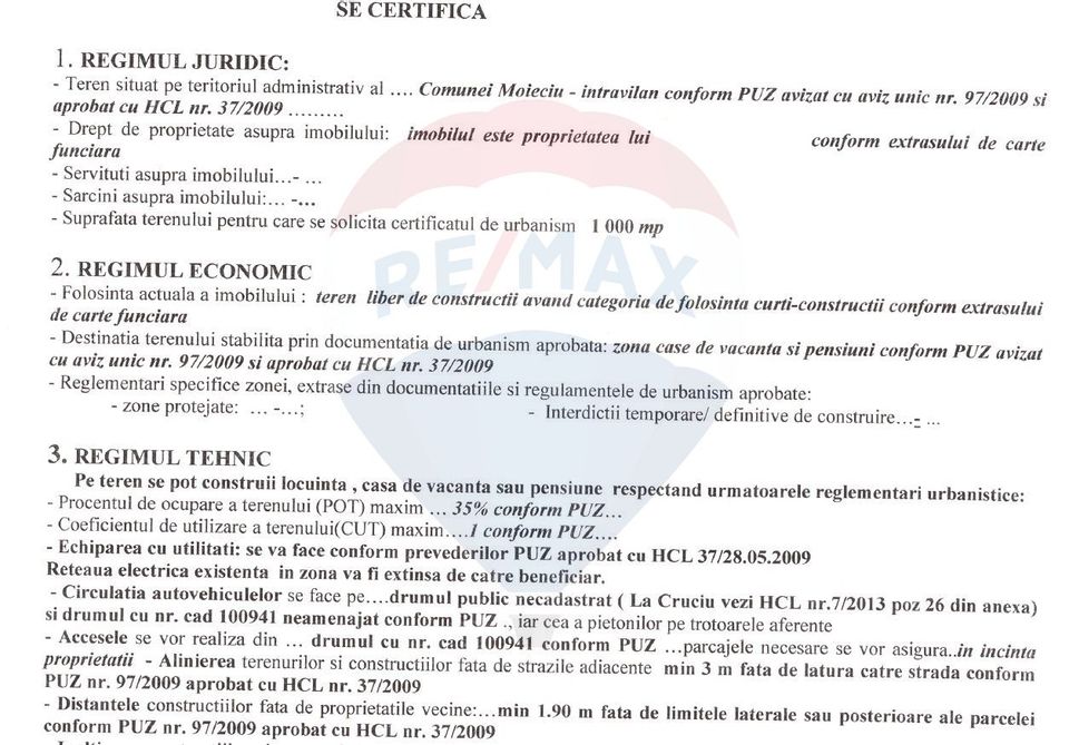 Land 1,000sqm Pestera / Drumul Dealul mesteacanului