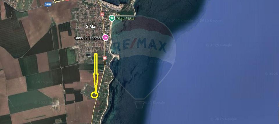 Teren de vanzare in 2 Mai -Vama Veche