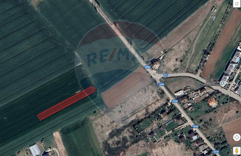 Land 1,858sqm Izvorani / Aleea Tarla 58