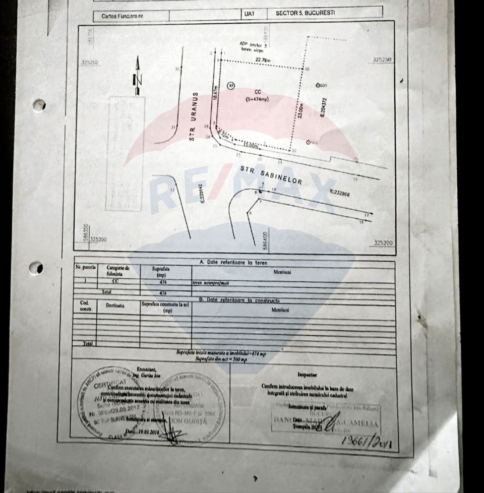 Oportunitate investitie teren Casa Poporului