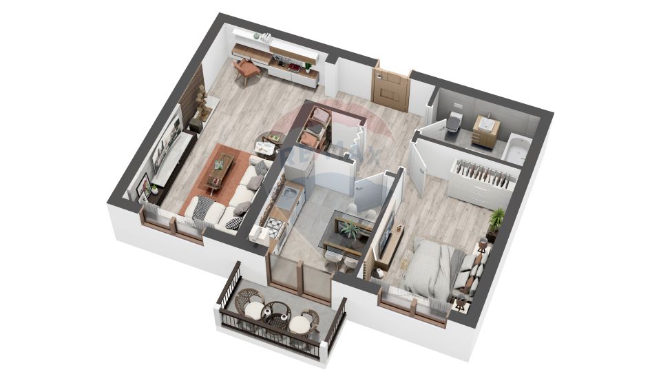 2 room Apartment for sale