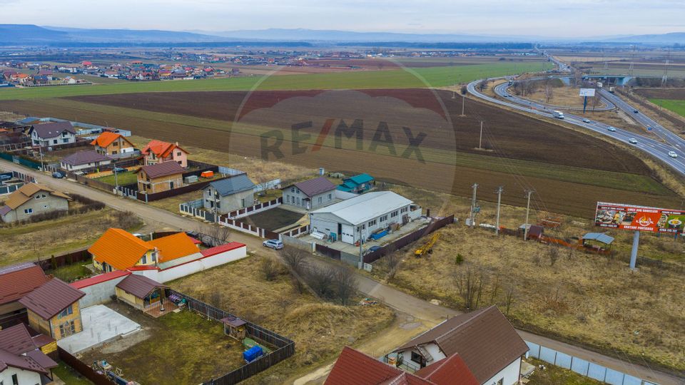 ANTECONTRACT | Hala de vanzare | 280 mp utili | Teren 661mp in Harman