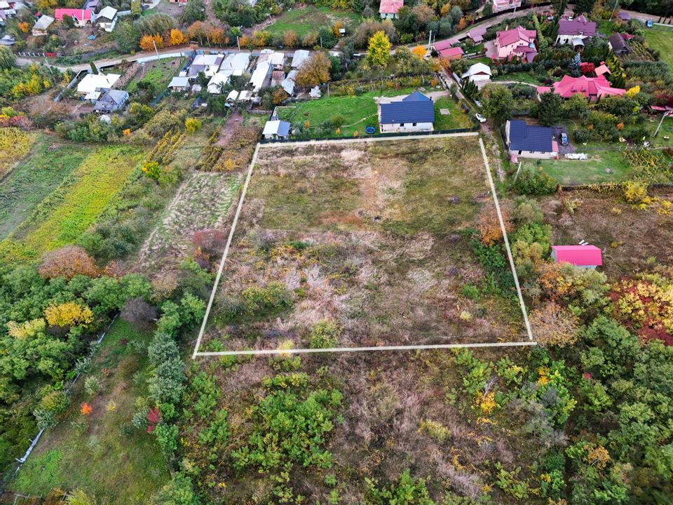 De vanzare teren intravilan 6,000mp Garlenii de Sus / Bacau