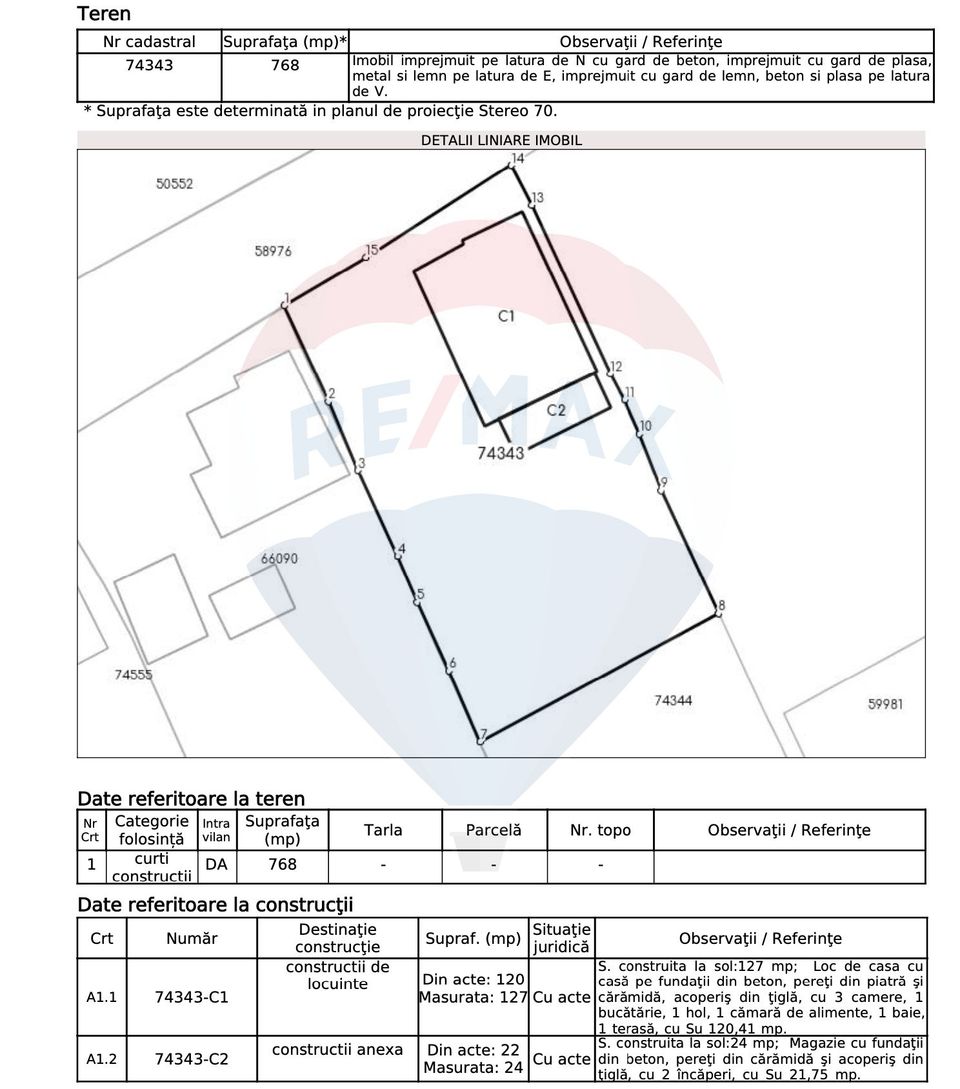 Land 768sqm Sannicoara / Strada Triaj