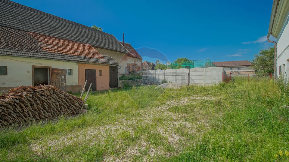 Cristian, locuinta saseasca, curte comuna