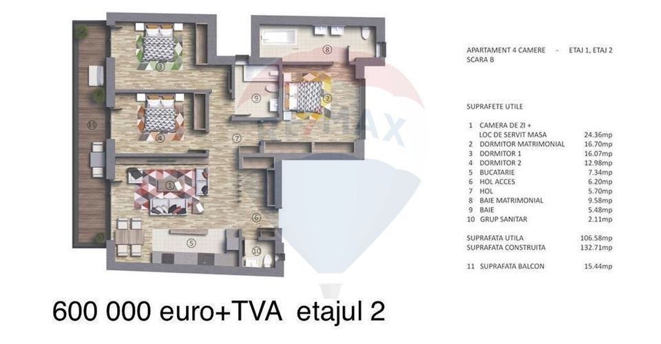 LUX - Vanzare apartamente 2 camere - zona Polona – Dorobanti