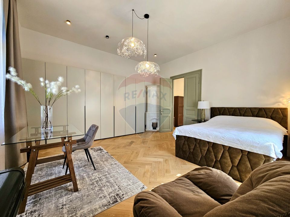 Apartament ULTRAFINISAT cu 2 camere, parcare de închiriat Ultracentral