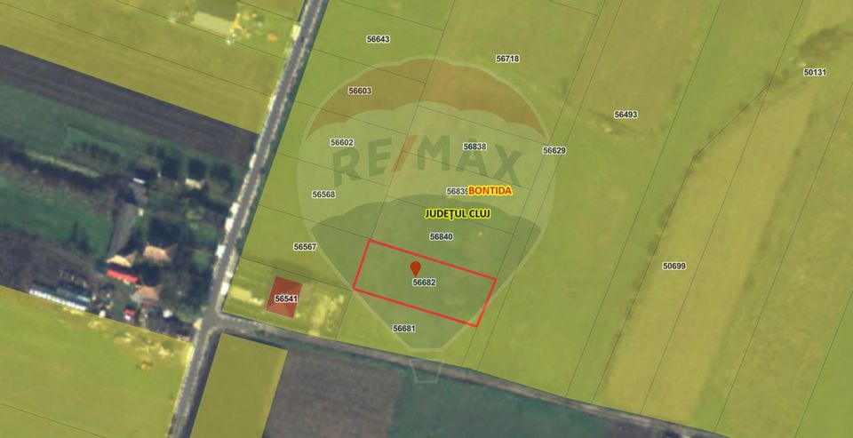 Teren intravilan in Bontida, zona Garii