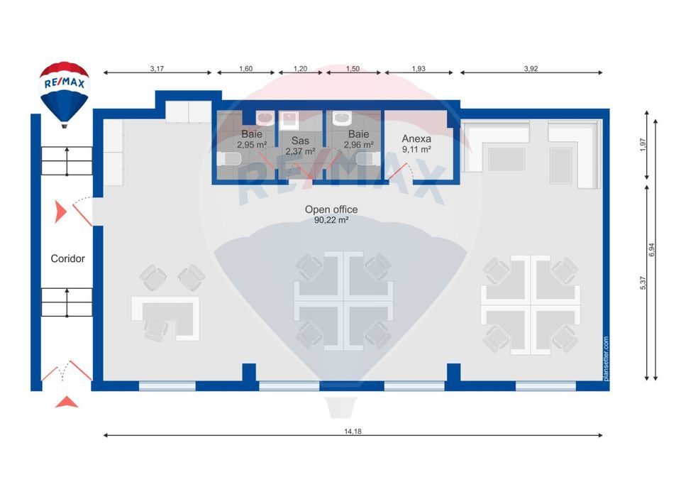 Spațiu comercial de închiriat, zona ultracentrală, Oradea