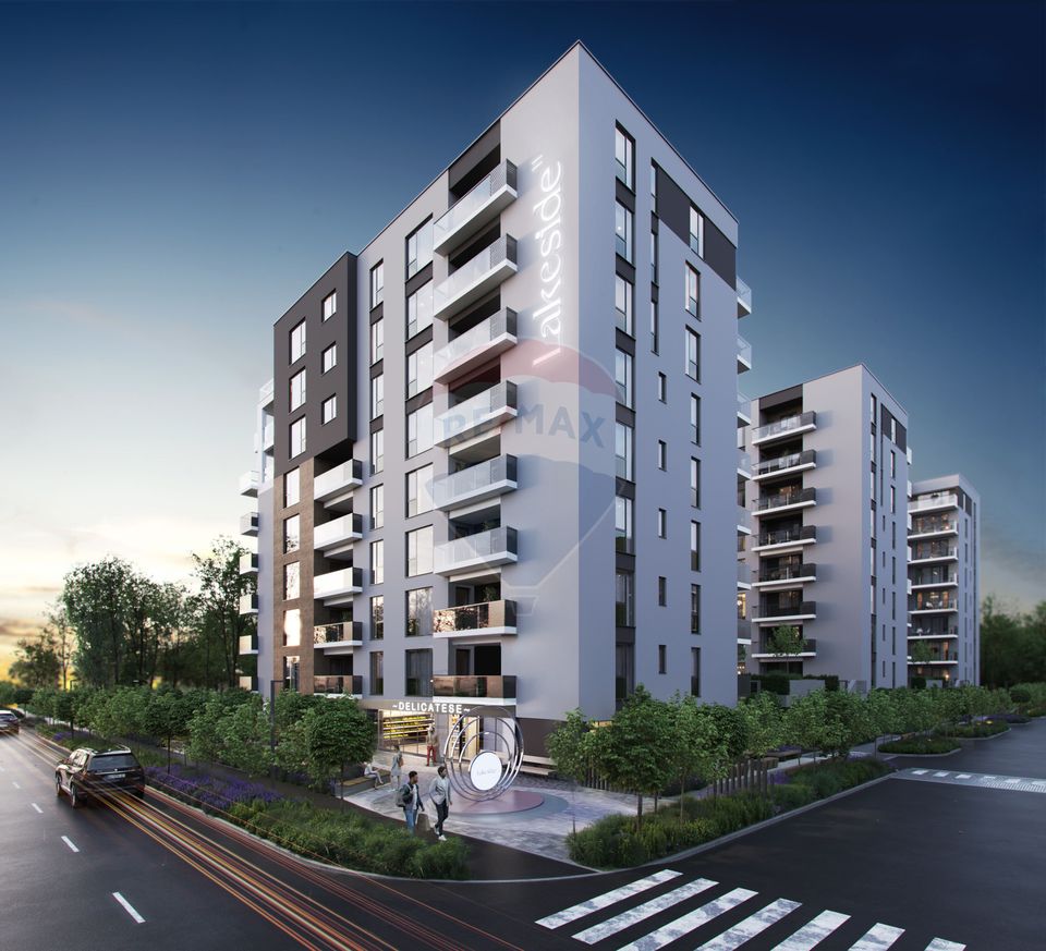 Generous one-room apartment in the Straulesti metro area