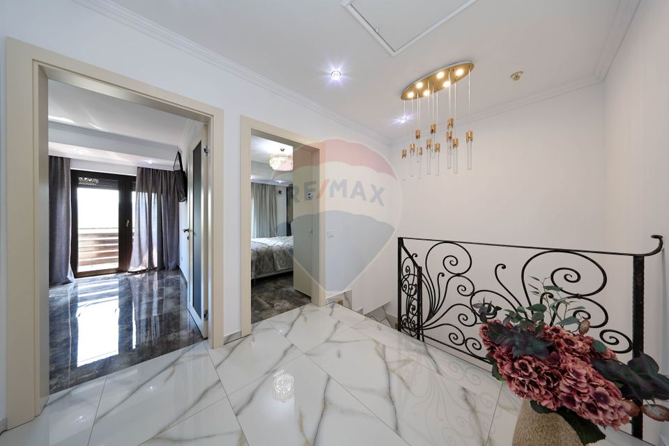 Vilă premium, saune, jacuzzi curte de 1000 mp