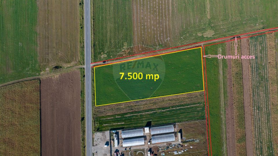 Teren comercial / industrial | 7,500mp Strada Zizinului | Tarlungeni