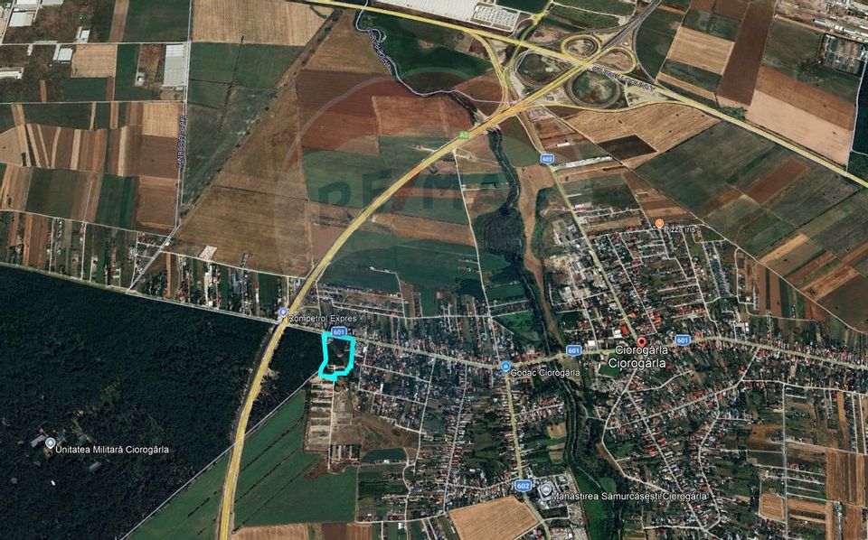 Land 25,844sqm Ciorogarla / Calea Bucuresti