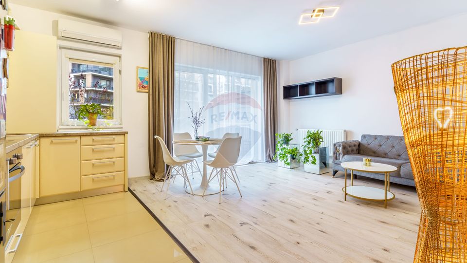 Apartament de vanzare 1 camera, nisa de dormit si terasa, Buna Ziua