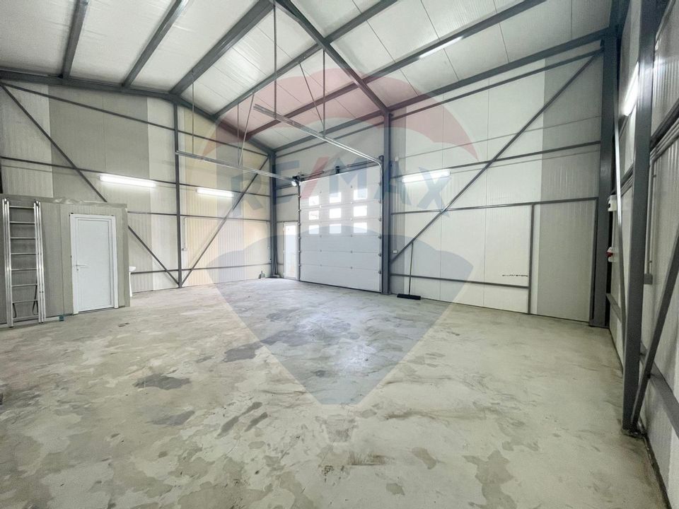 Hala constructie noua + spatiu de birouri stradal