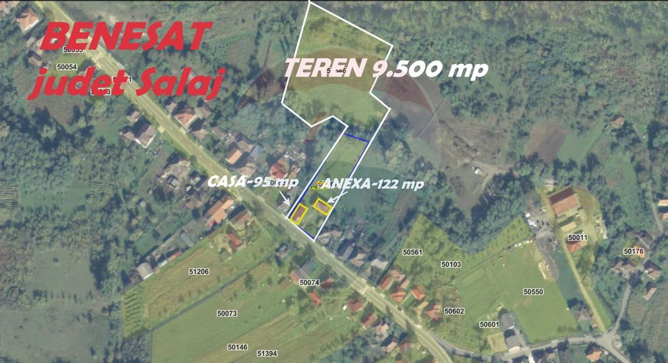 DE VANZARE- GOSPODARIE cu 95 arii teren